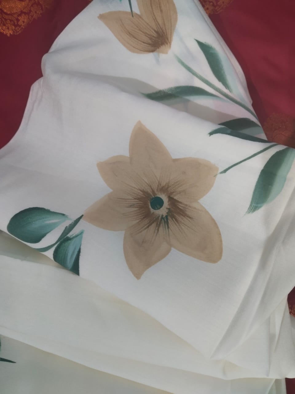 Rangoli silk kurthi Festival model kurthi